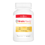 Brain Bean Brain ResQ Mitochondrial Energy Optimizer with PQQ, CoQ10, Trans-Resveratrol, MenaQ7, and Quercetin Supplement, PQQ Supplement 15mg and CoQ10 100mg, Mitochondria Supplement - 60 Capsules