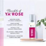 Jomoks YA’ROSE Pure & Natural Perfume Oil Floral Roll on 0.35 Ounces, 10ml