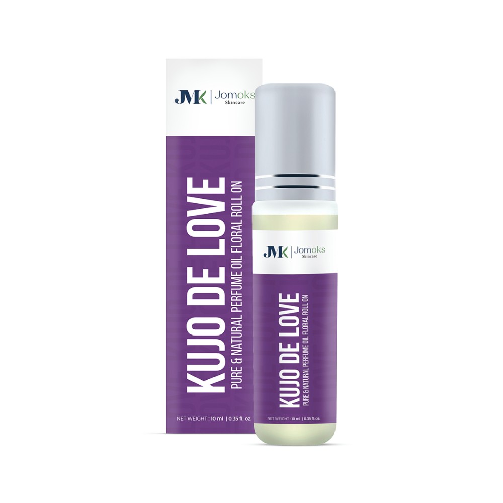 Jomoks KUJO DE LOVE- Pure & Natural Perfume Oil Floral Roll on 10ml, 0.35 fl oz