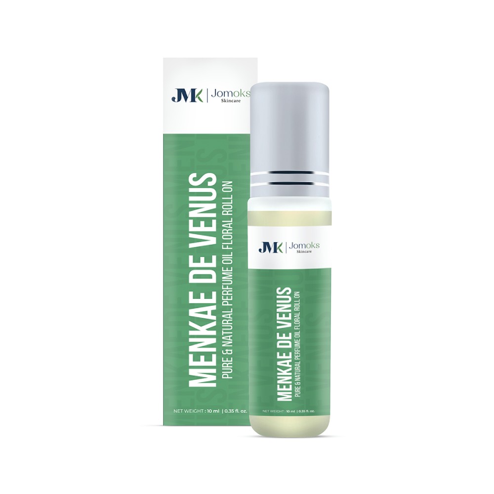 Jomoks MENKAE DE VENUS- Pure & Natural Perfume Oil Floral Roll on 0.35 Oz, 10ml