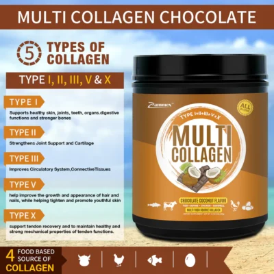 Multi Collagen Chocolate Coconut flavor