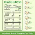 Organic Hydrolyzed Pea Protein-2.62lb