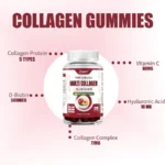 Multi Collagen Gummies Peach flavor