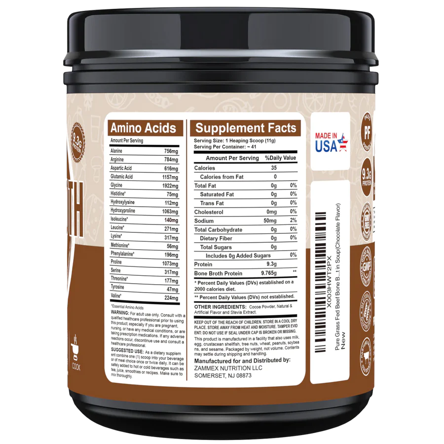 Bone Broth Protein Chocolate Flavor