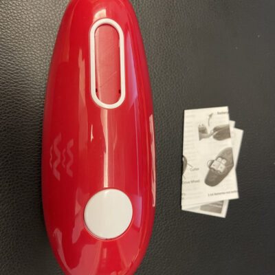 Jomoks Red Electric Can Opener For Weak Hands, Automatic Can Opener For Seniors